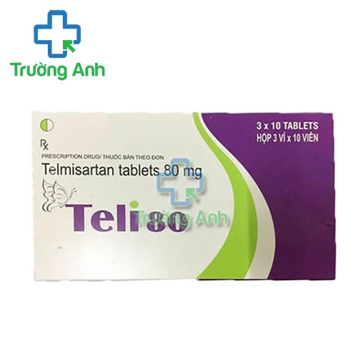 Teli 80 - Thuốc điều trị tăng huyết áp